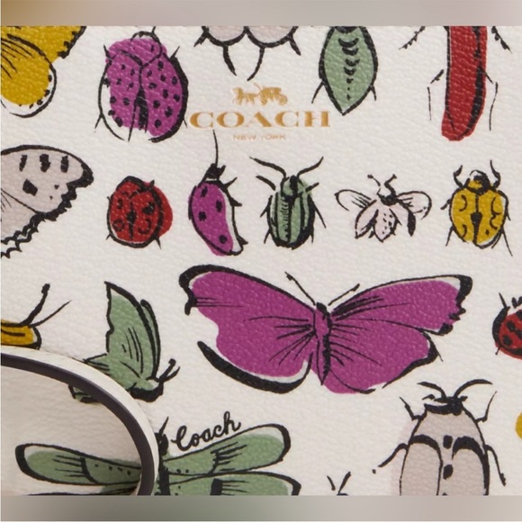RARE NWT Coach Wristlet - Corner Zip Creature Print - Picture 3 of 10